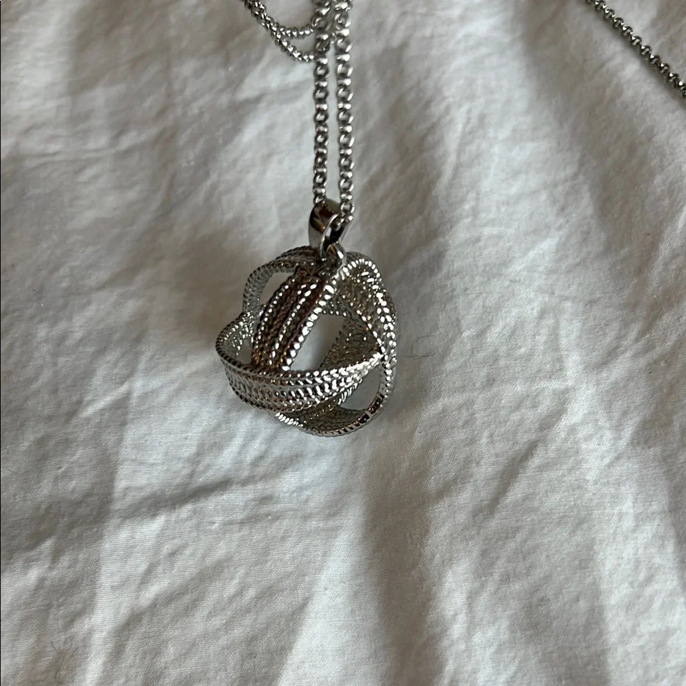 Silver Pendant Necklace - Picture 2 of 3